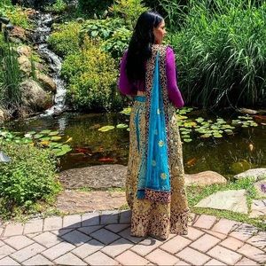 Traditional Indian lehenga. Handmade! 🎀